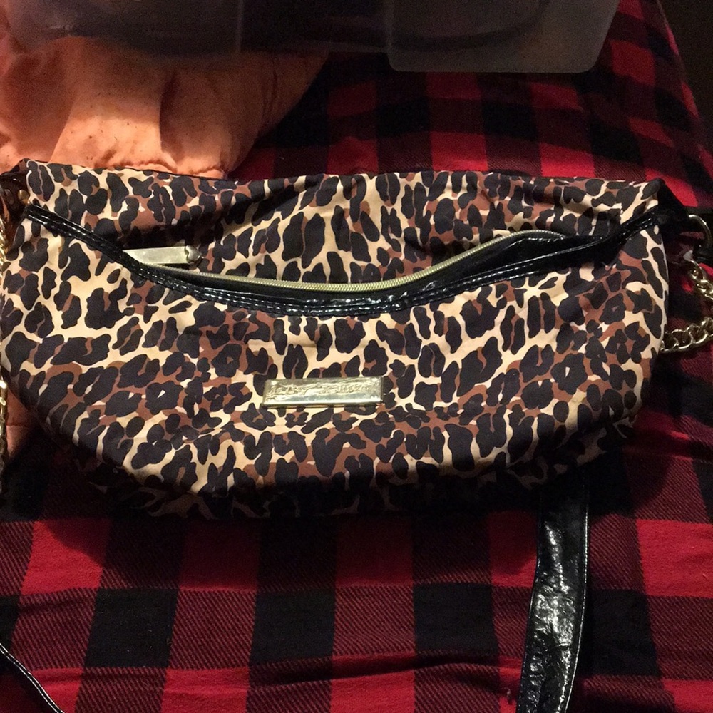 Betsey Johnson chain handbag